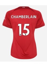 Liverpool Chamberlain #15 Fotballdrakt Hjemme Klær Dame 2022-23 Korte ermer